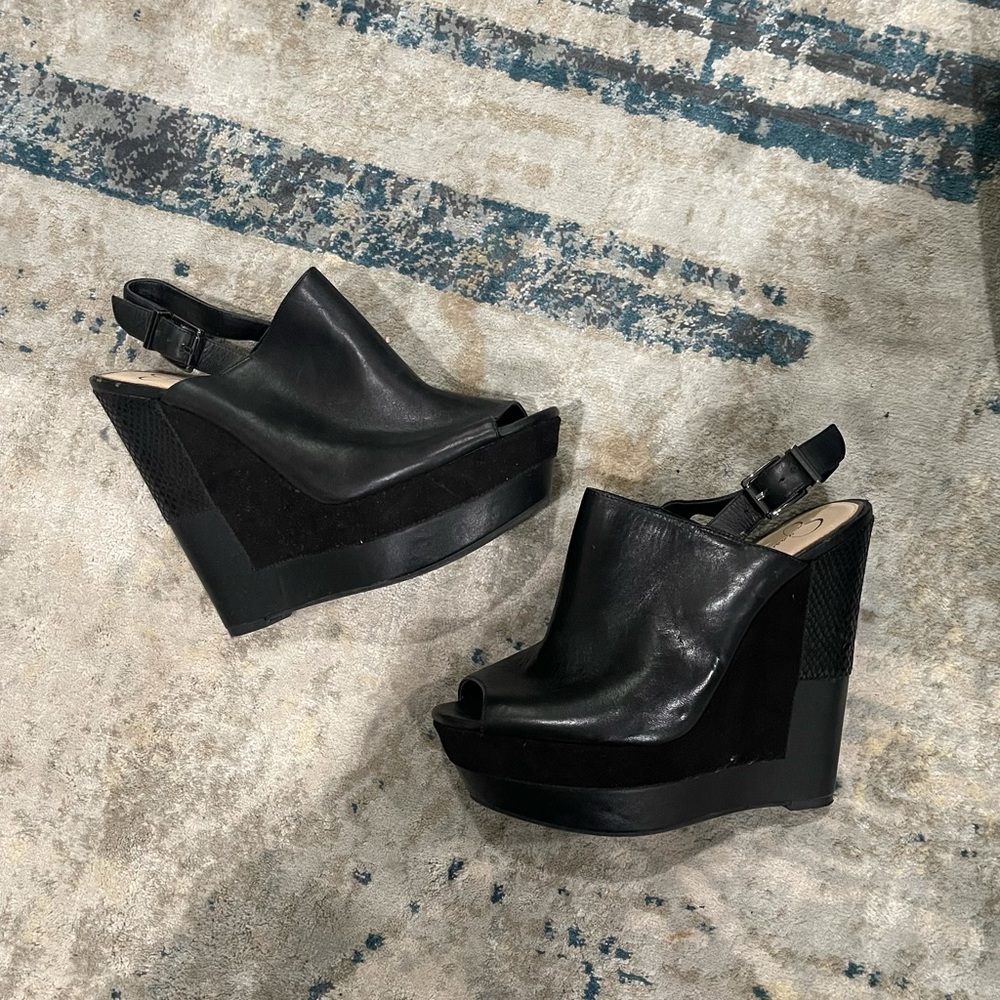 Jessica Simpson wedge heel